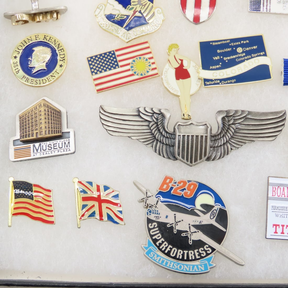Collection of 80+ US Military & Other Pins - 10