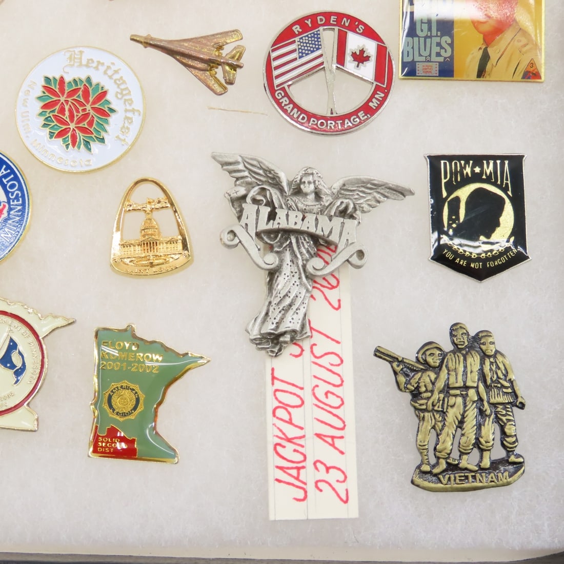 Collection of 80+ US Military & Other Pins - 12