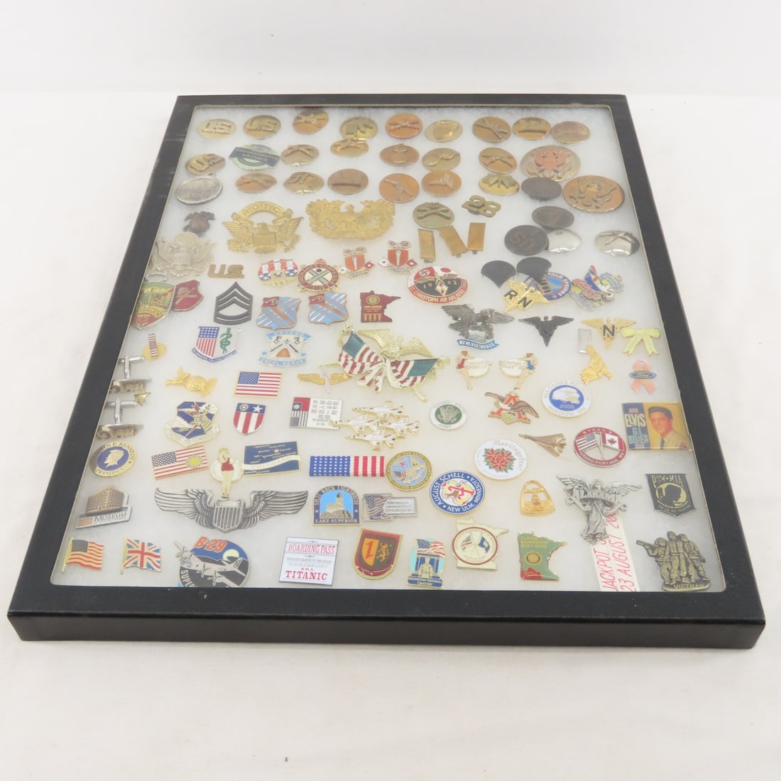 Collection of 80+ US Military & Other Pins - 13