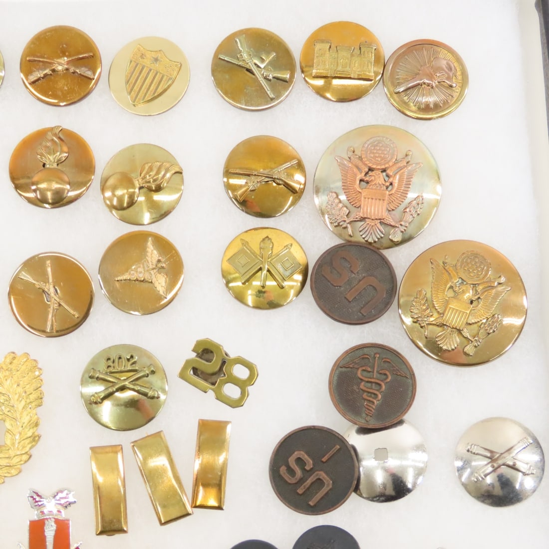 Collection of 80+ US Military & Other Pins - 3