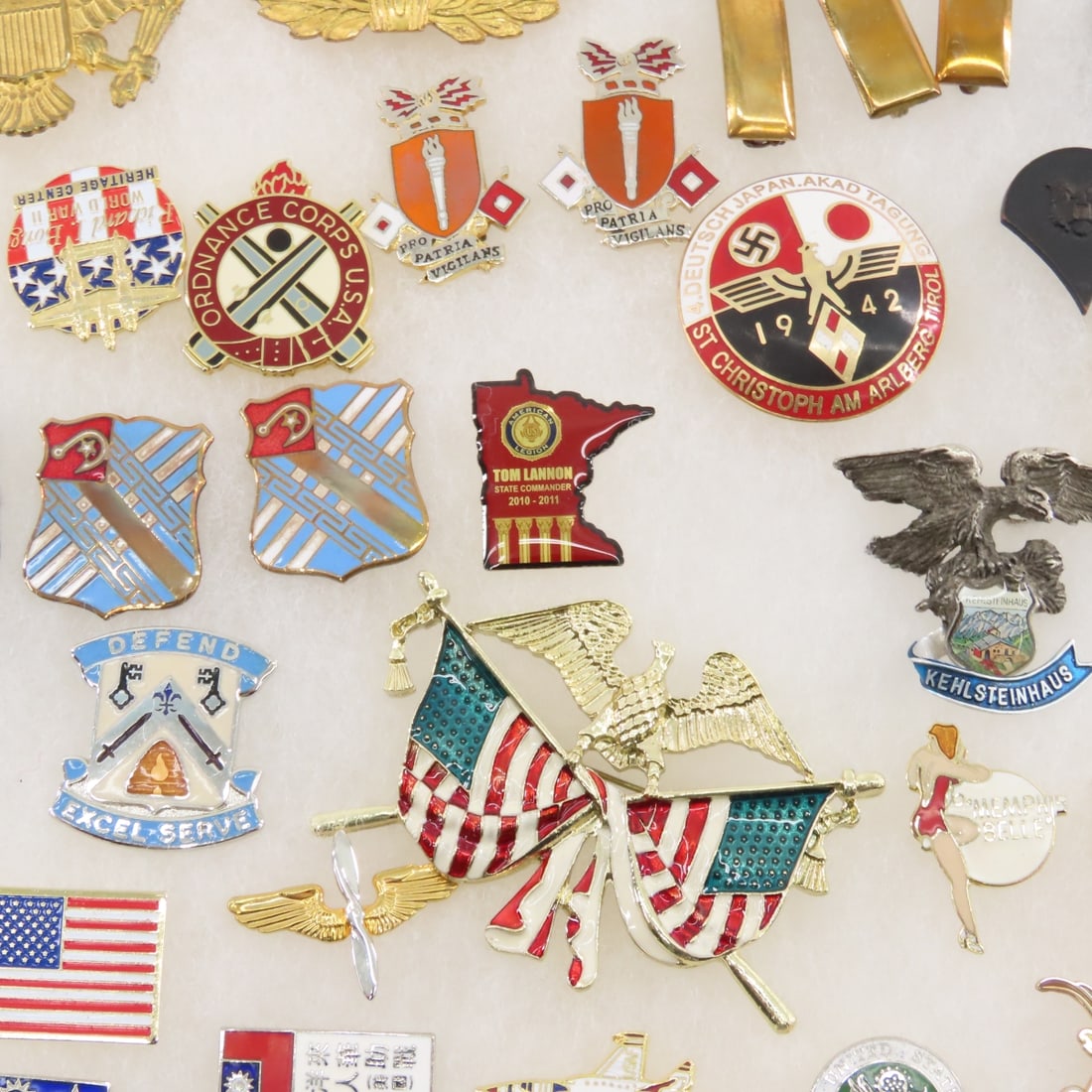 Collection of 80+ US Military & Other Pins - 5