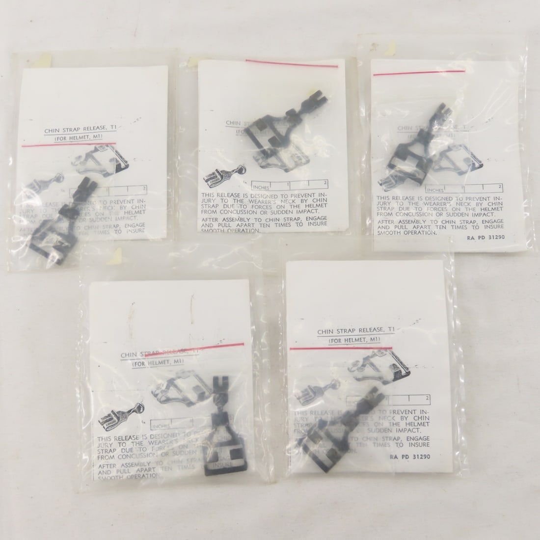 Vintage & Modern US military helmet liners, straps - 15