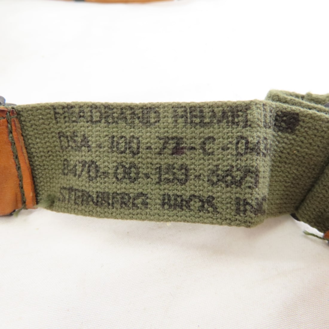 Vintage & Modern US military helmet liners, straps - 5