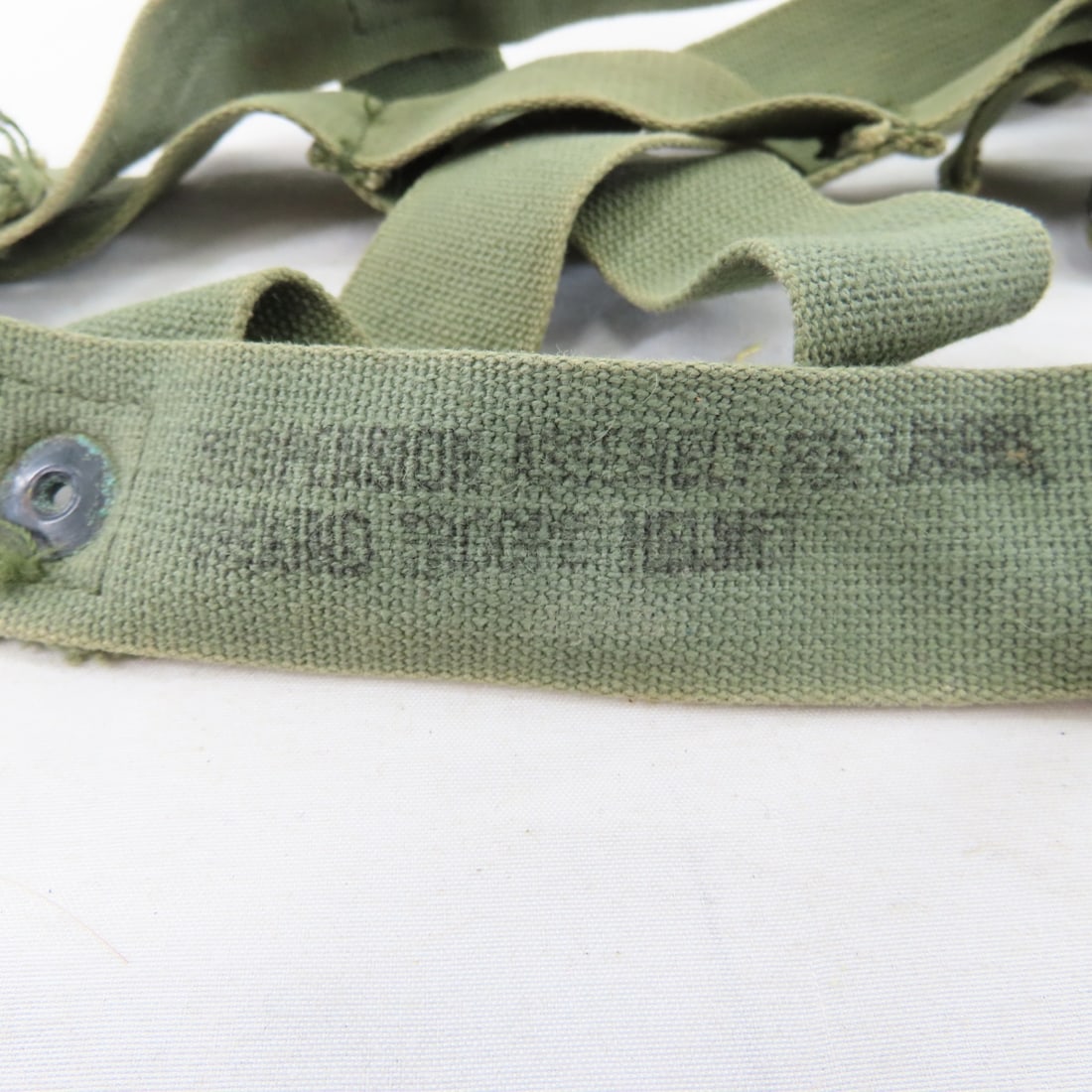 Vintage & Modern US military helmet liners, straps - 9