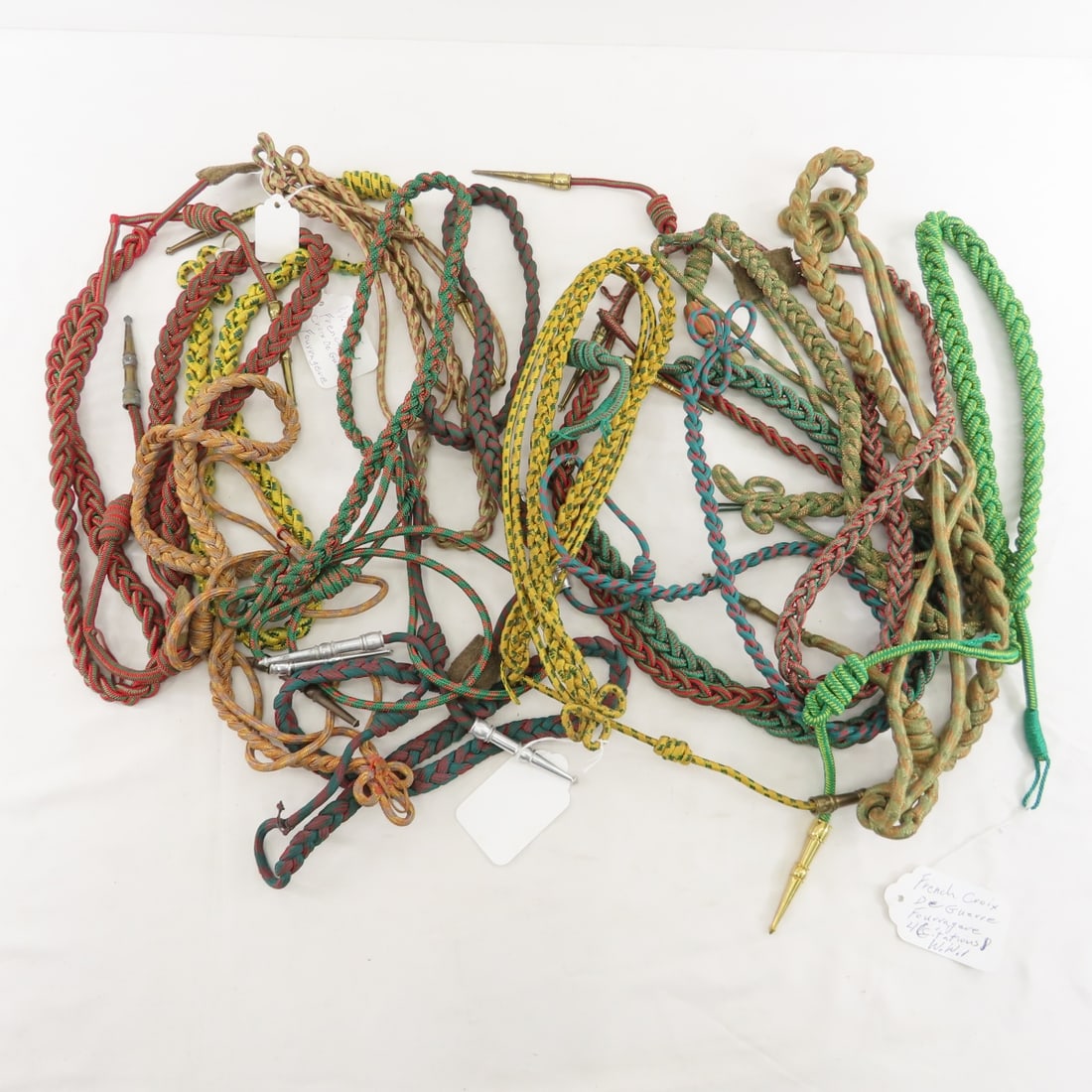 Collection of Military Shoulder Cords (1 of 11)