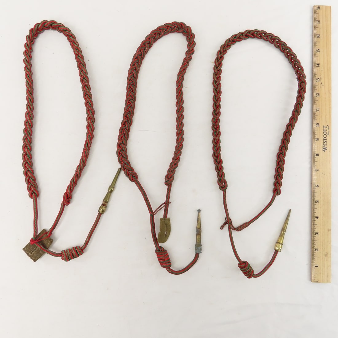 Collection of Military Shoulder Cords - 2