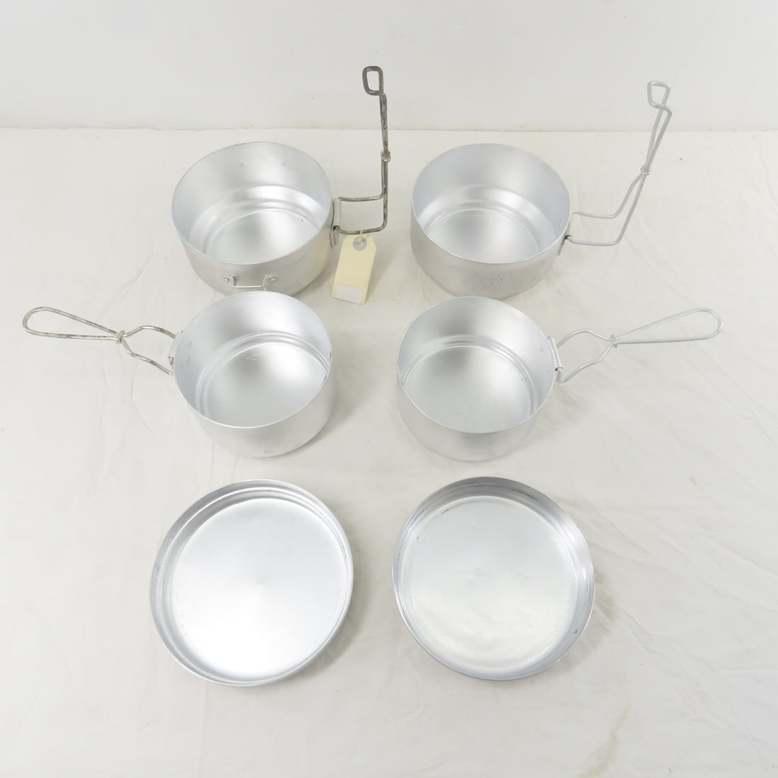 3 WWII Swedish Canteens & Czech Army Mess Kit - 13