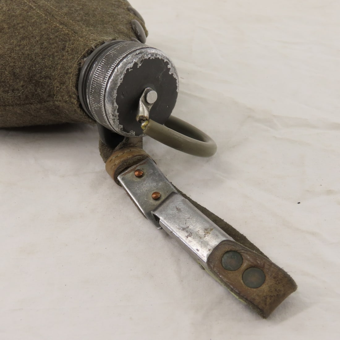 3 WWII Swedish Canteens & Czech Army Mess Kit - 4