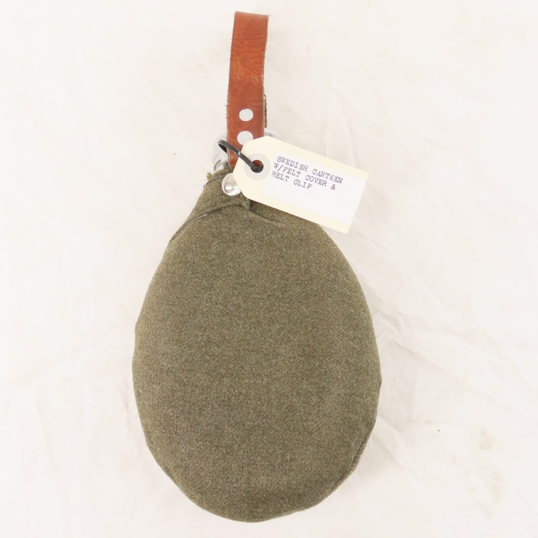 3 WWII Swedish Canteens & Czech Army Mess Kit - 9