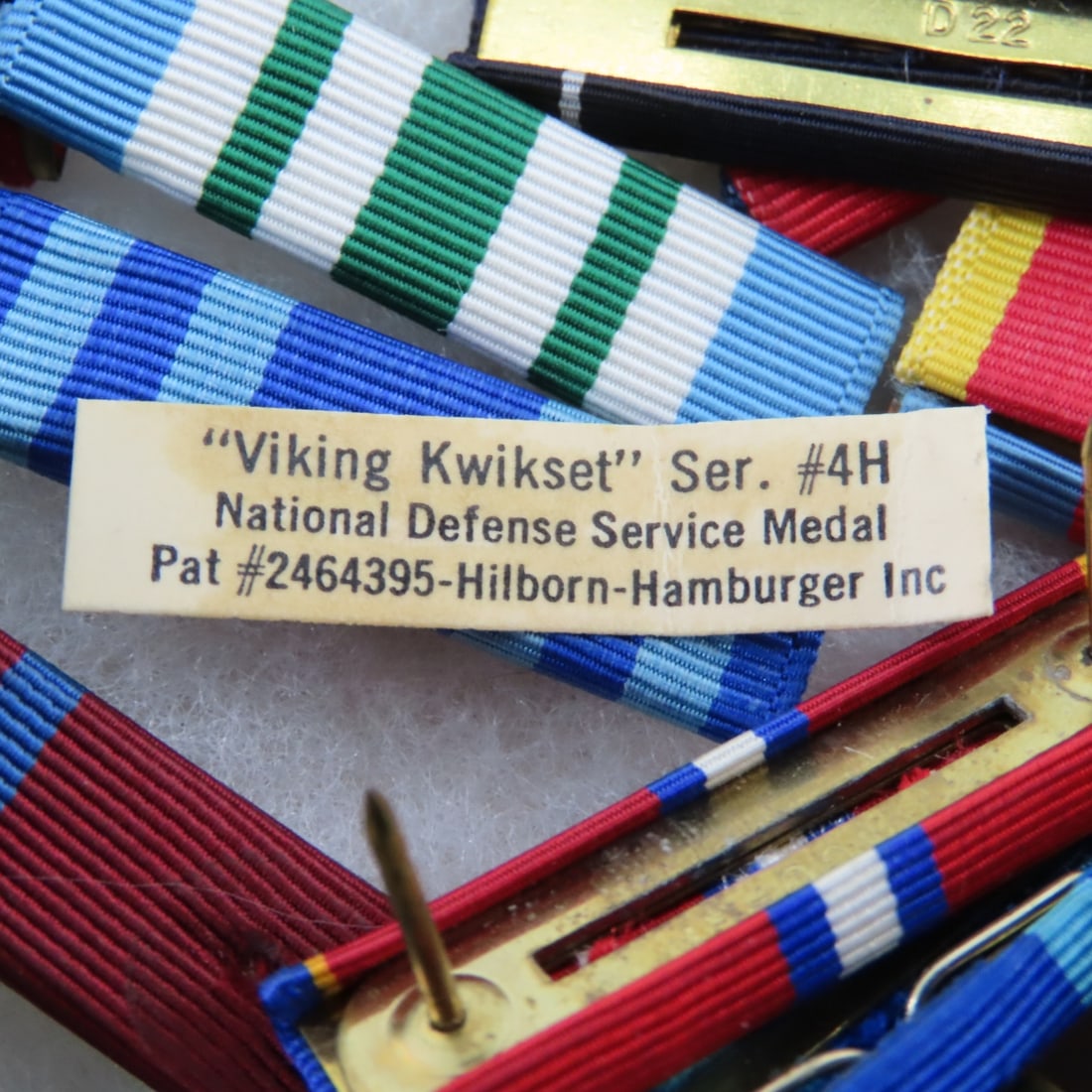 US Military Ribbon Bars in Riker case - 12