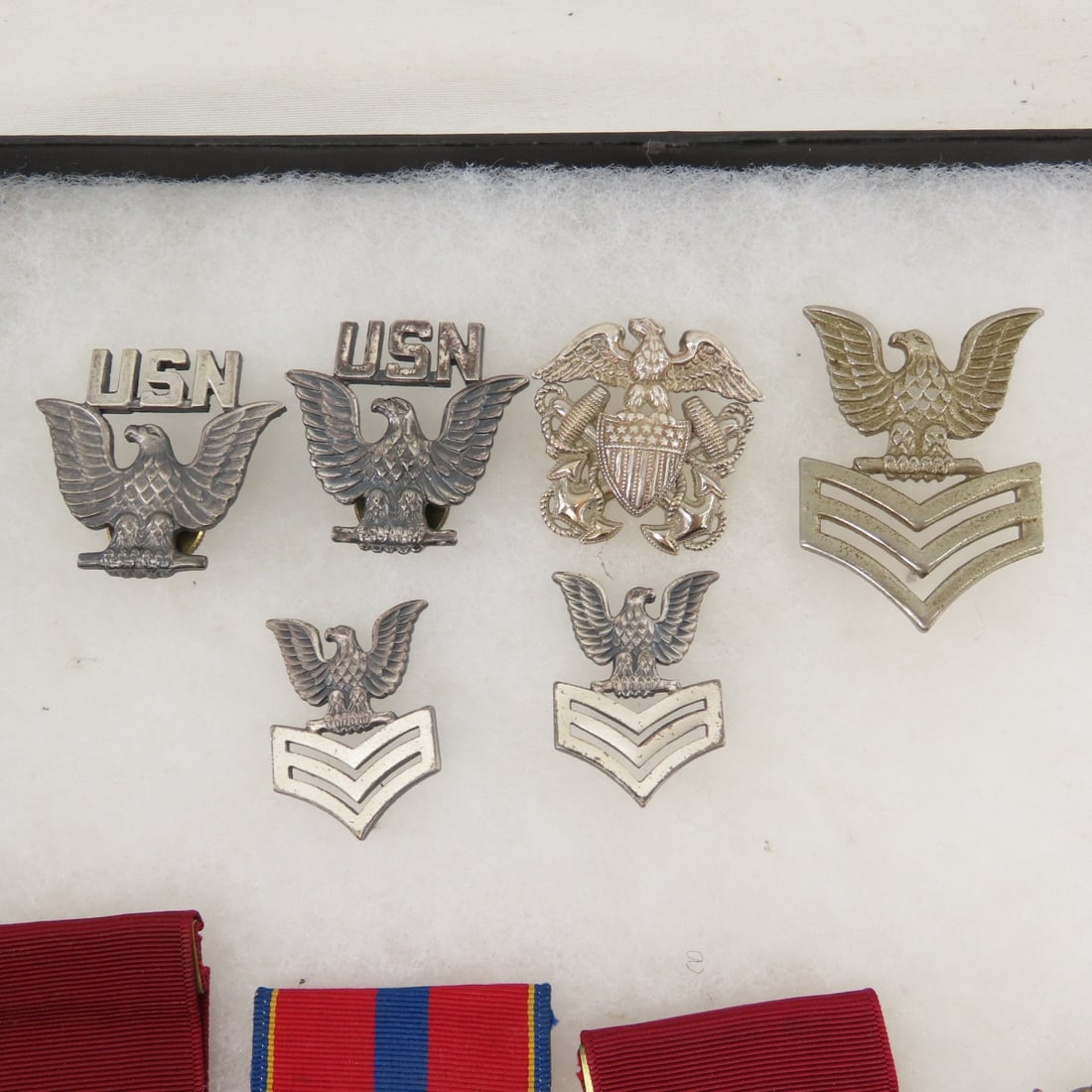US Navy Insignia & Medals in Riker case - 2
