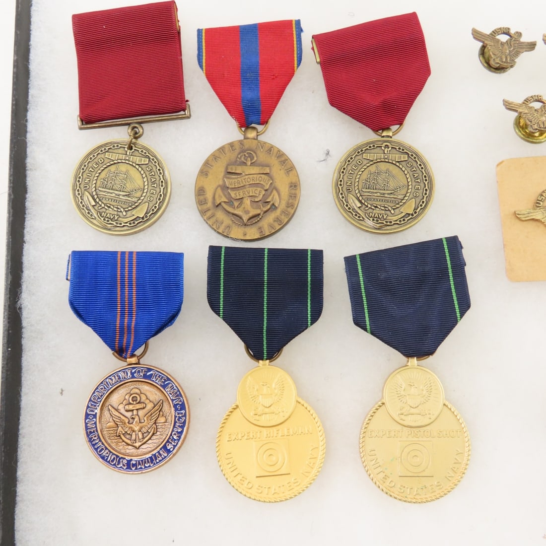 US Navy Insignia & Medals in Riker case - 3