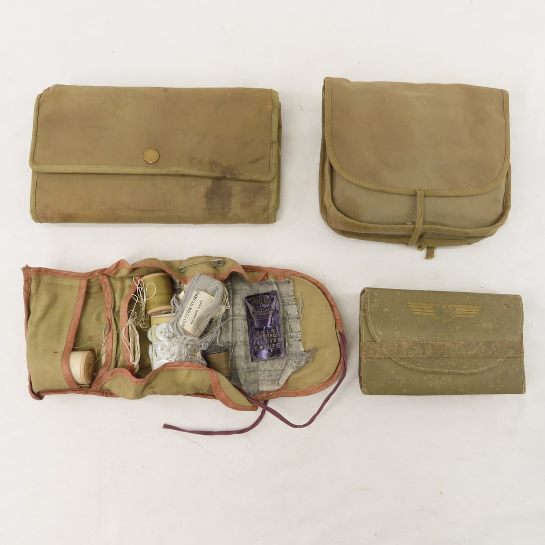 WWII US Military Toiletries, sewing kits & more - 14