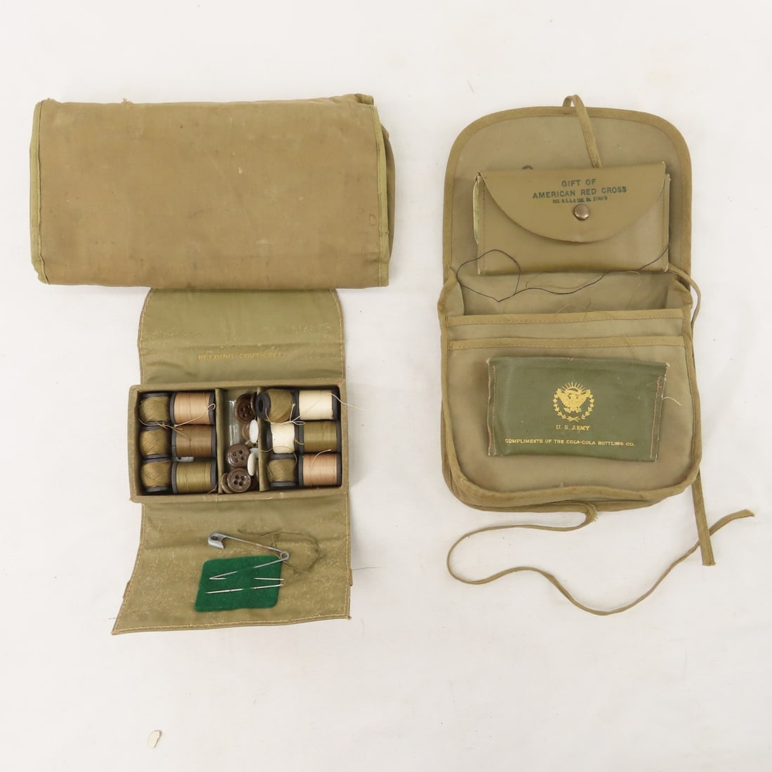 WWII US Military Toiletries, sewing kits & more - 16