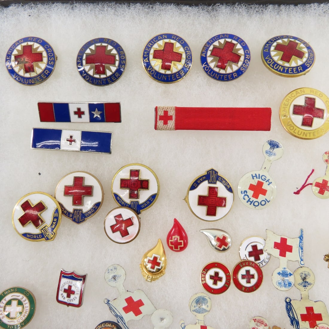 Collection of Red Cross Pins & badges - 2