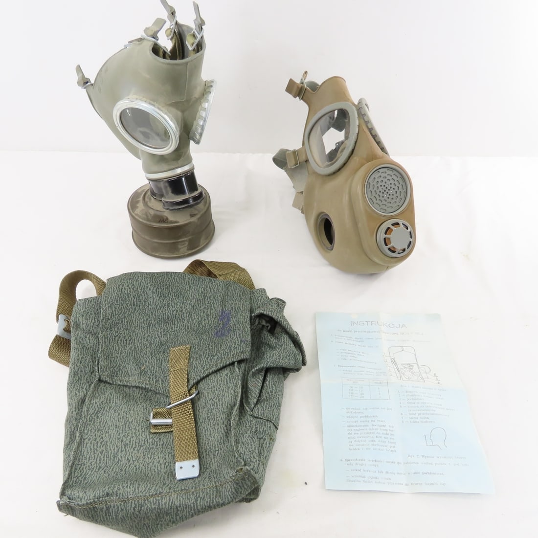 Vintage Soviet, Czech & Polish Gas Masks - 18