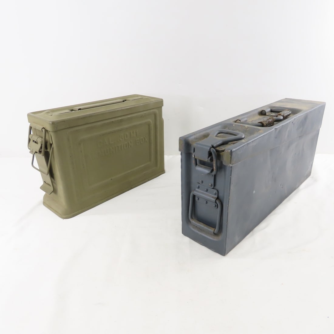 WWII Era German, Finnish & US Army Ammo Cans - 14