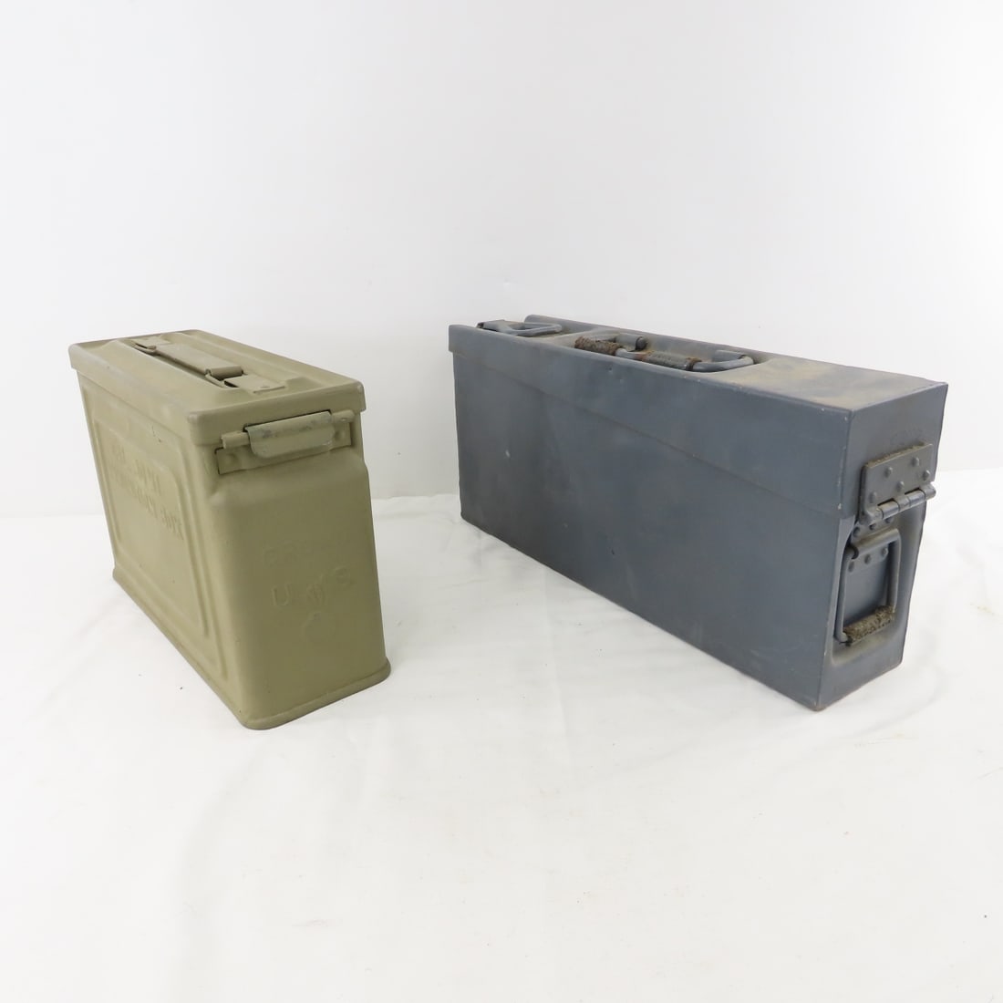 WWII Era German, Finnish & US Army Ammo Cans - 15