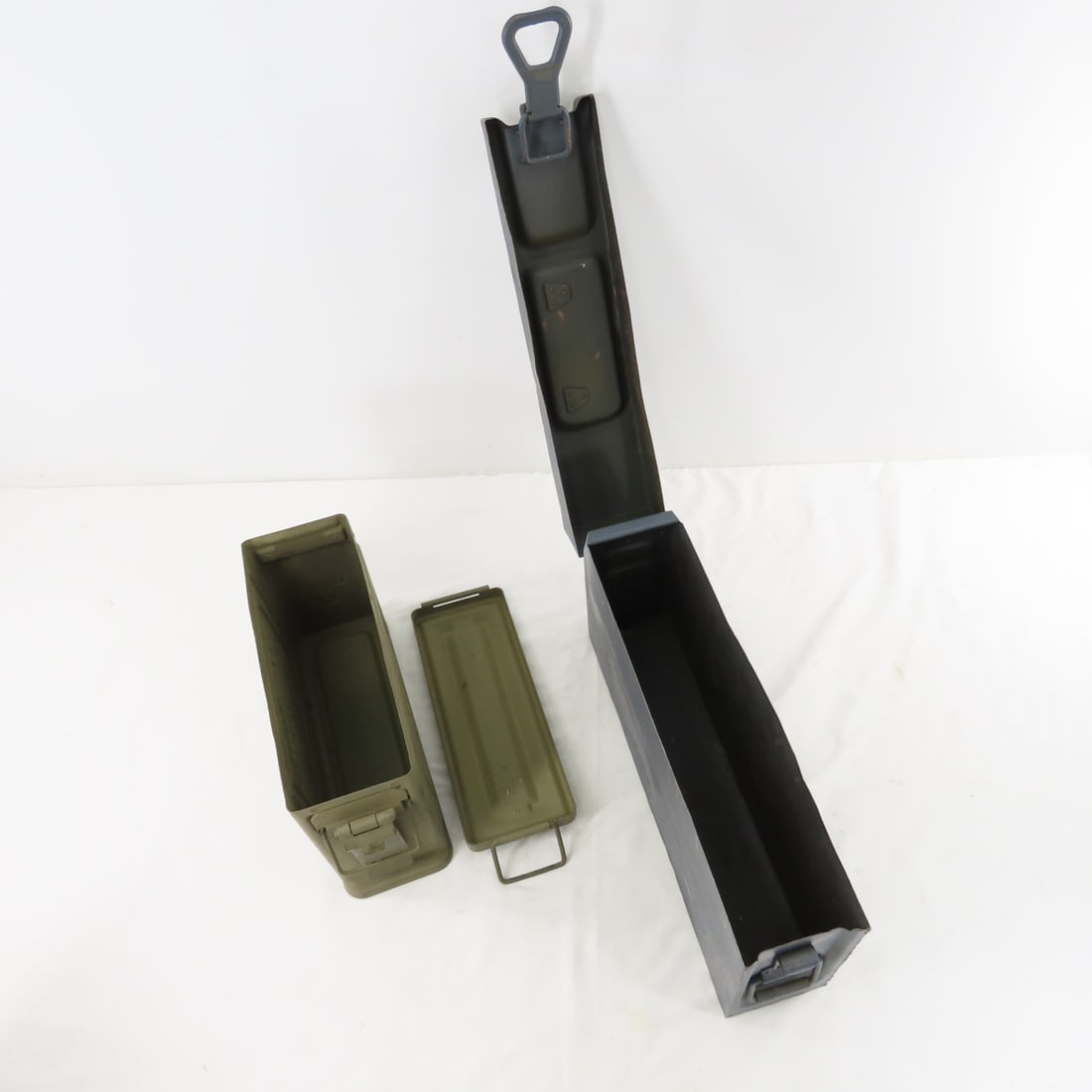 WWII Era German, Finnish & US Army Ammo Cans - 17