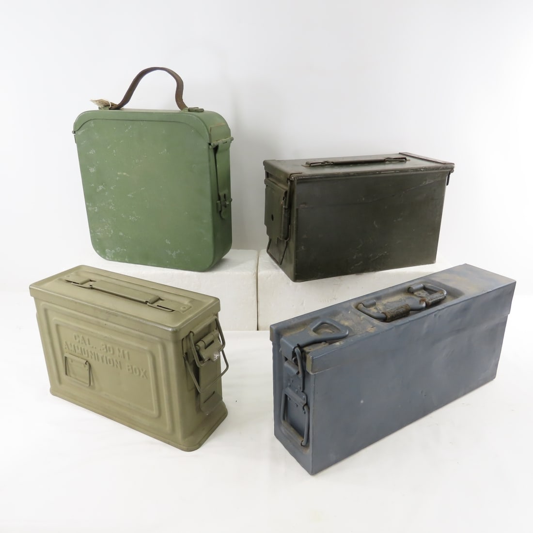 WWII Era German, Finnish & US Army Ammo Cans (1 of 18)