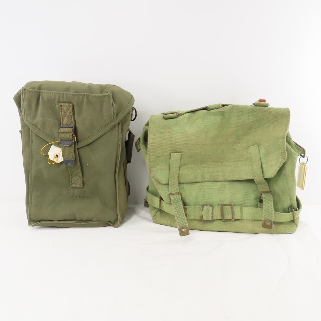Collection of US Military Bags, Pouches, Cans - 16