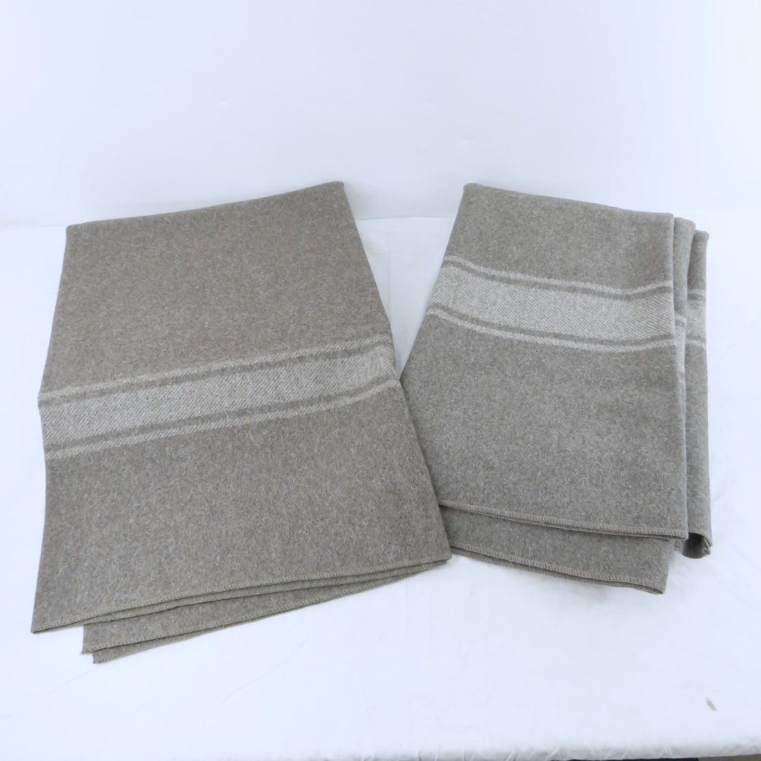 2 Vintage Italian Military Wool Blankets (1 of 7)