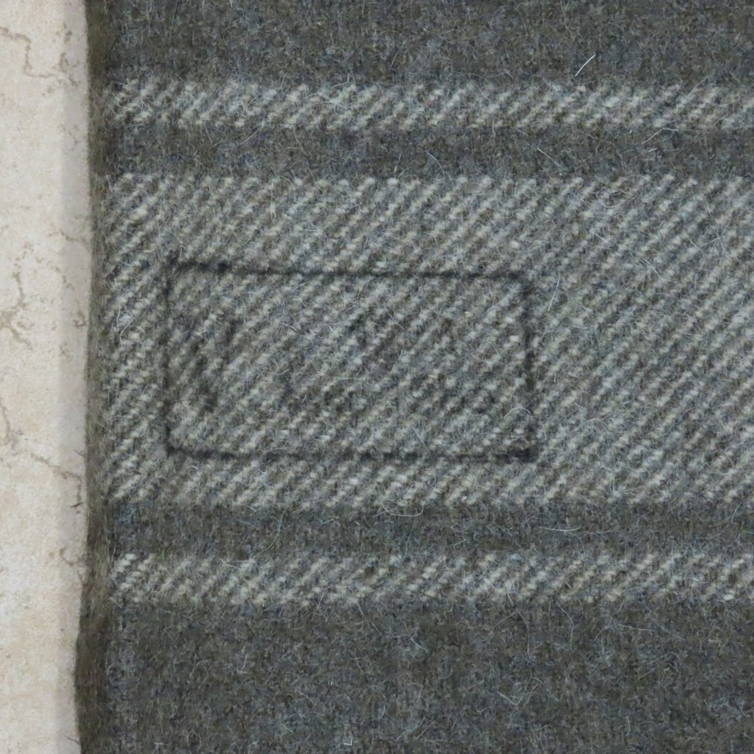 2 Vintage Italian Military Wool Blankets - 7