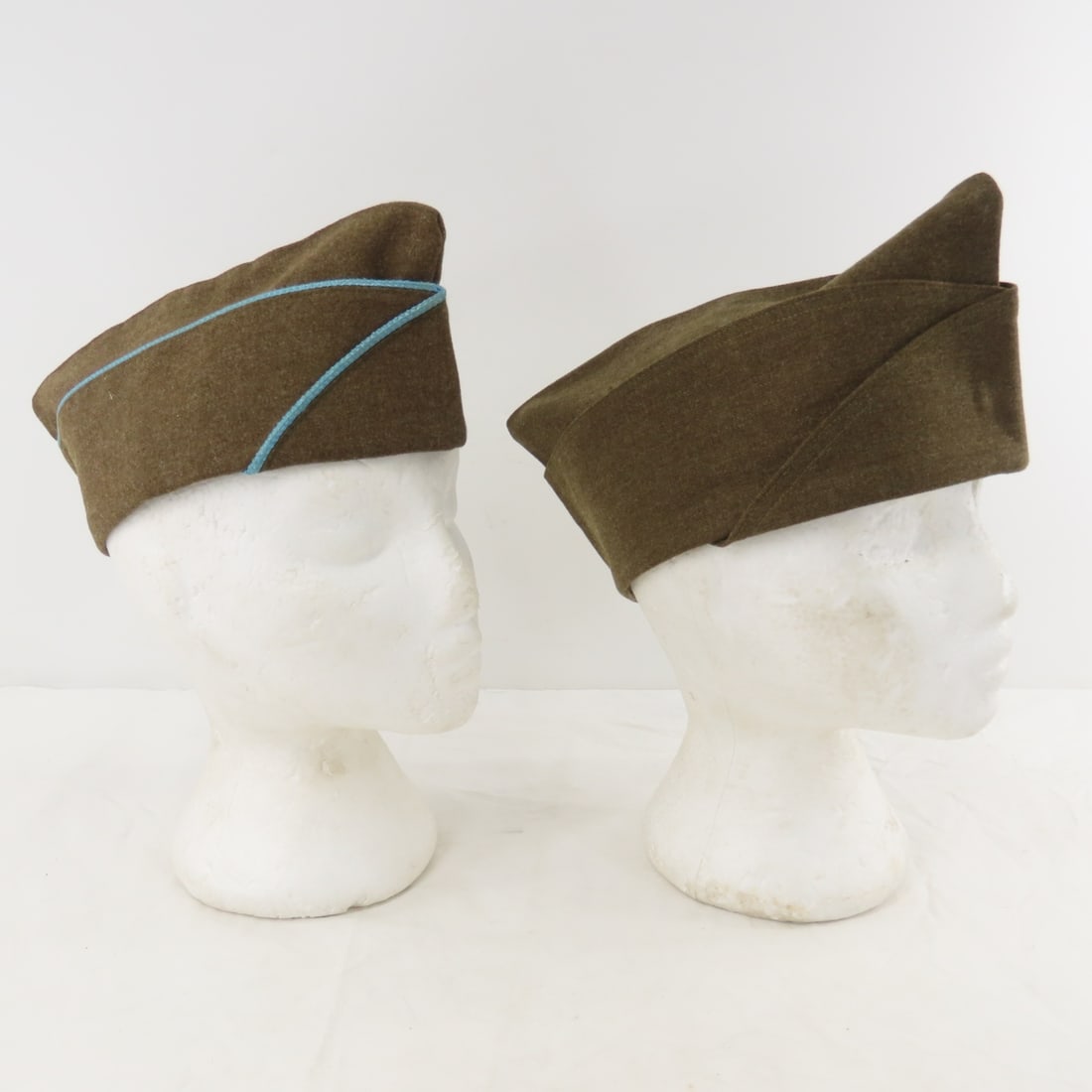 7 1950-1960s US Army Garrison Caps - 7