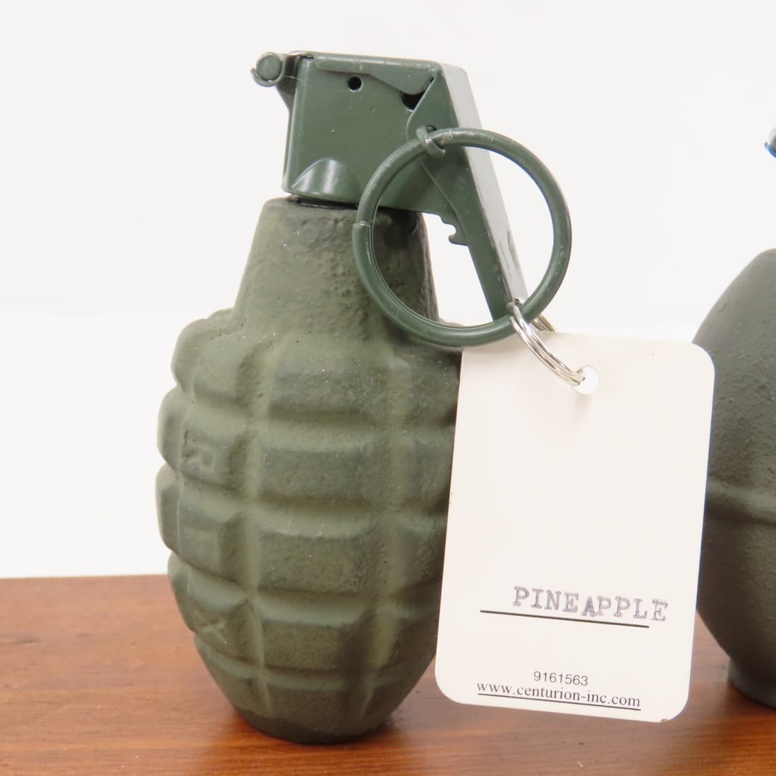 3 WWII Inert Dummy Hand Grenades Display - 8