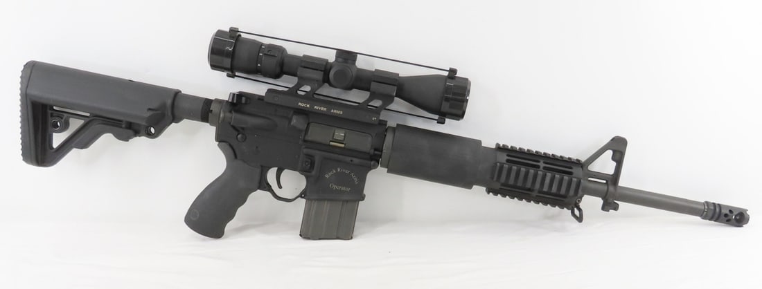 Rock River Operator LAR-15 Rifle 5.56mm & Scope - 2