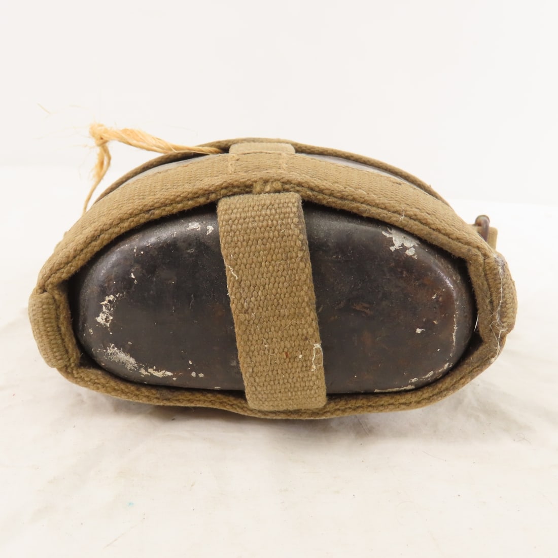 WWII Japanese Army Flight Helmet, Canteen, Hat - 10