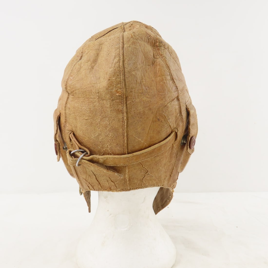 WWII Japanese Army Flight Helmet, Canteen, Hat - 13