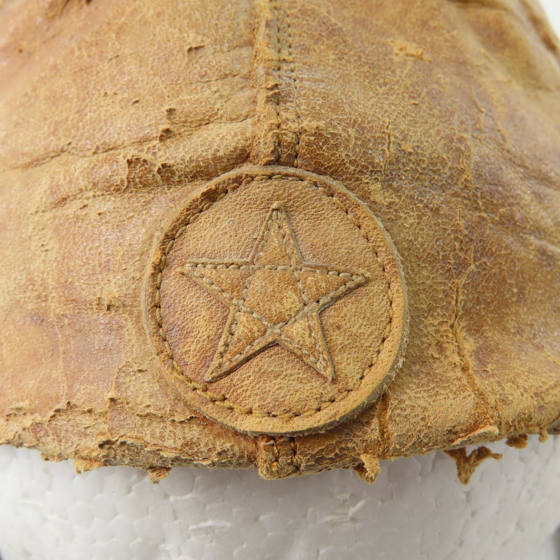 WWII Japanese Army Flight Helmet, Canteen, Hat - 16