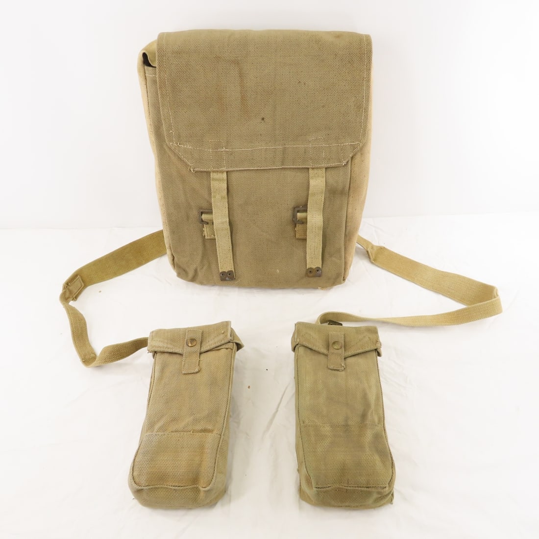 WWII British Field Pack, Canteen & Mess Kit - 2