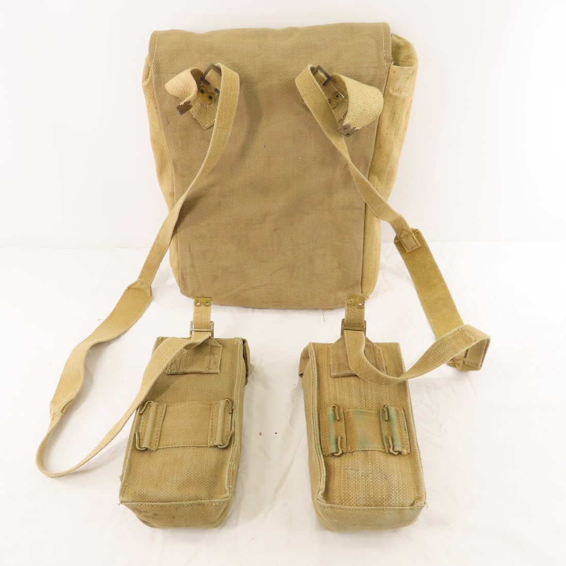 WWII British Field Pack, Canteen & Mess Kit - 3