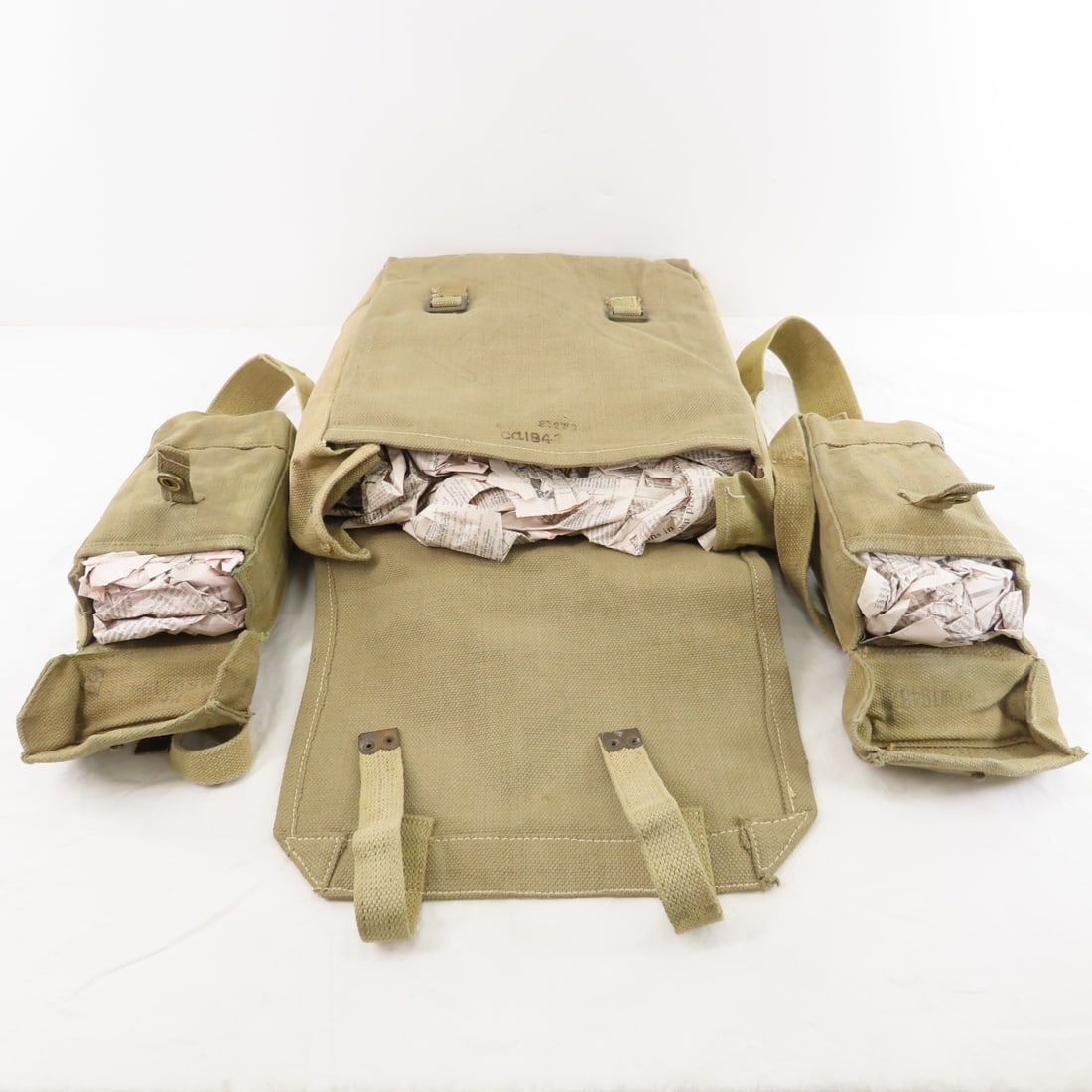 WWII British Field Pack, Canteen & Mess Kit - 4