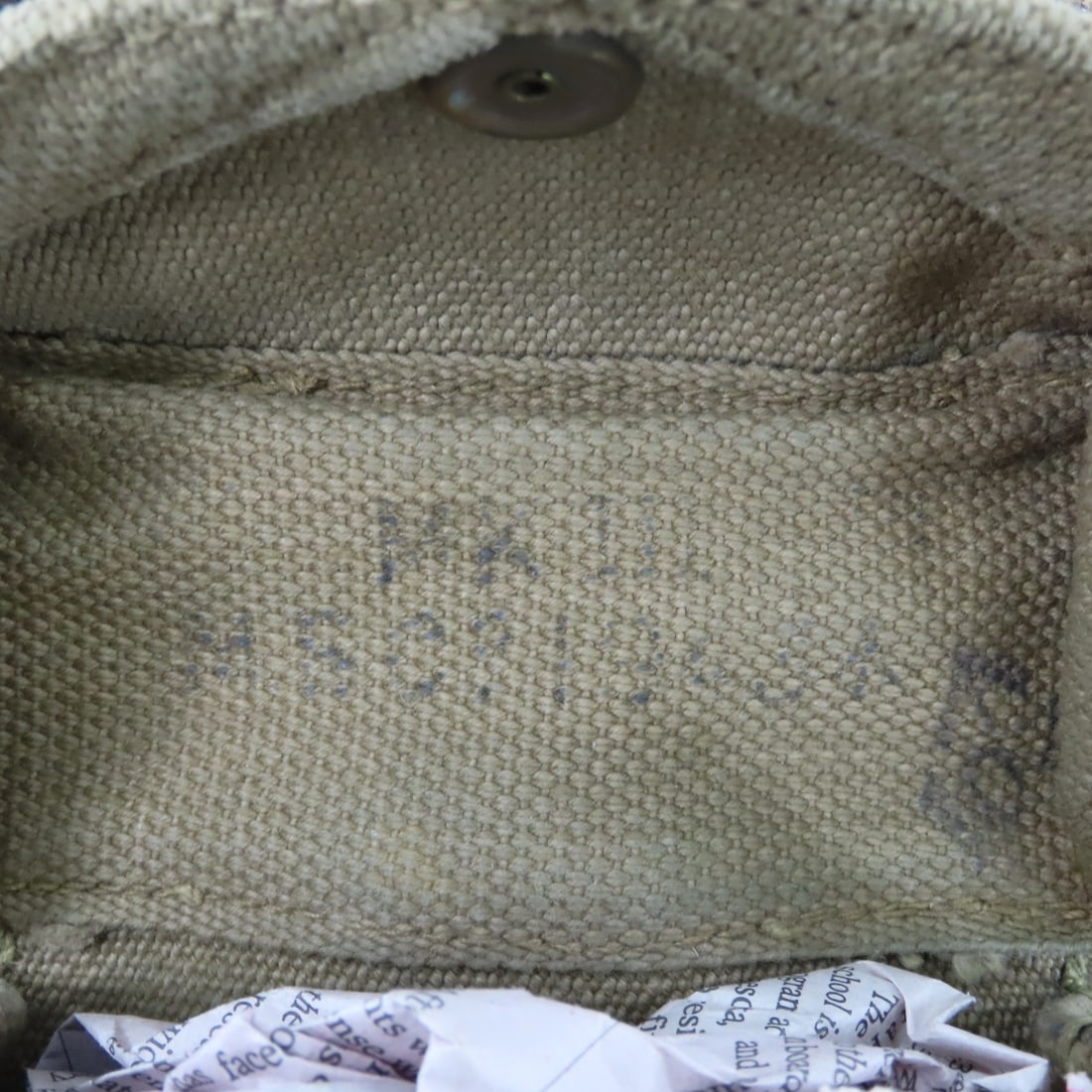 WWII British Field Pack, Canteen & Mess Kit - 6