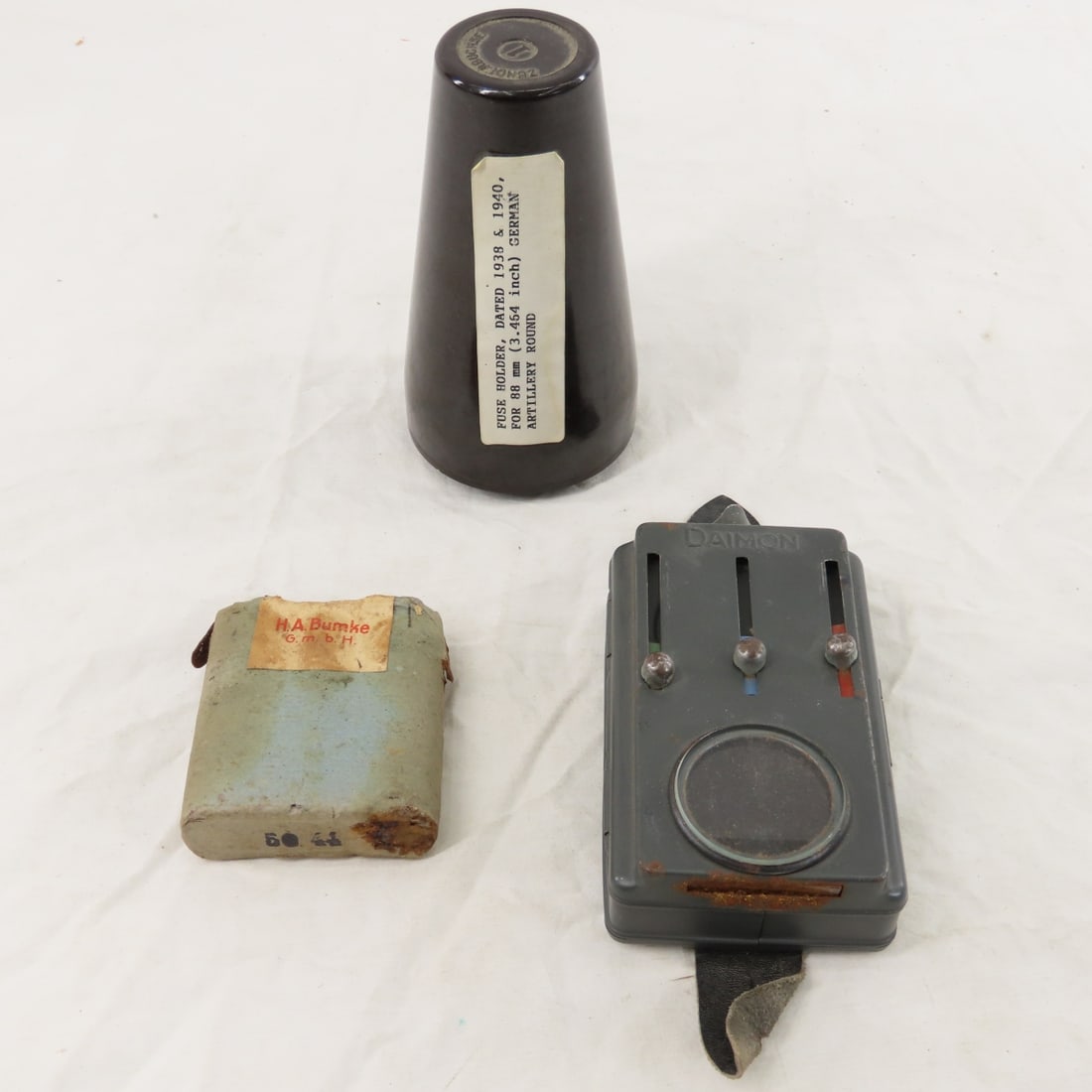 WWII German Ammo Pouch, Fuze Holder & more - 12