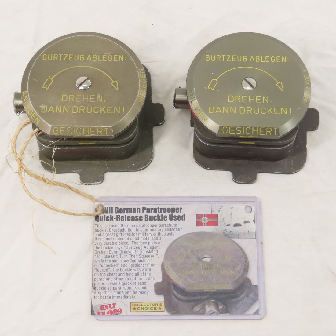 WWII German Ammo Pouch, Fuze Holder & more - 6