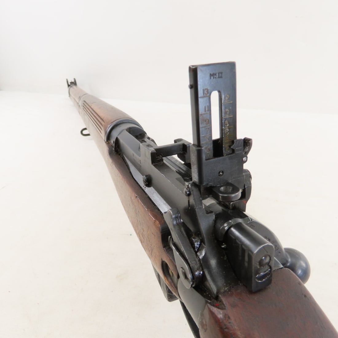 Enfield No4 Mk I* .303 Rifle, Mattock & Bayonets - 8
