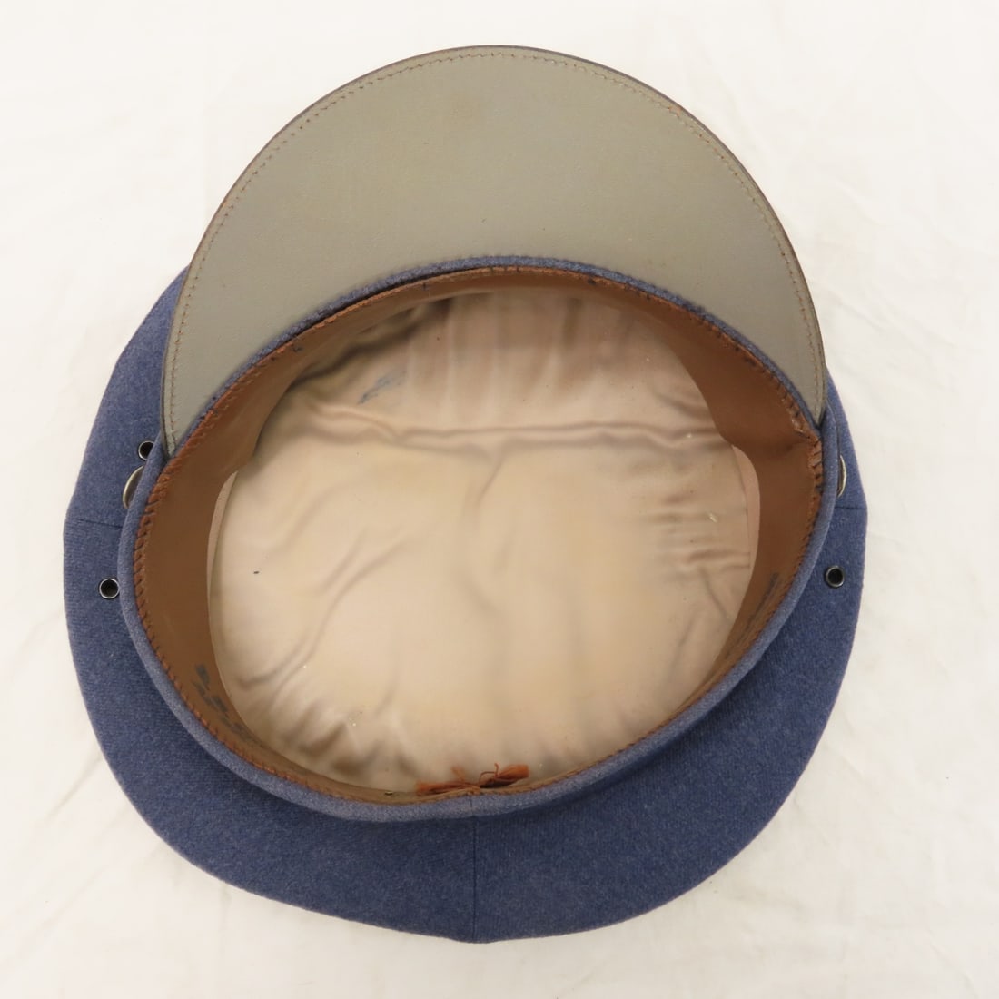 3 Vintage US Army & Navy Enlisted Visor Caps - 14