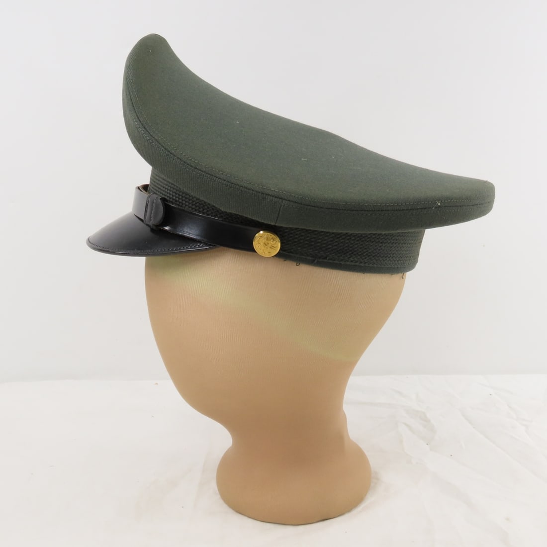 3 Vintage US Army & Navy Enlisted Visor Caps - 5