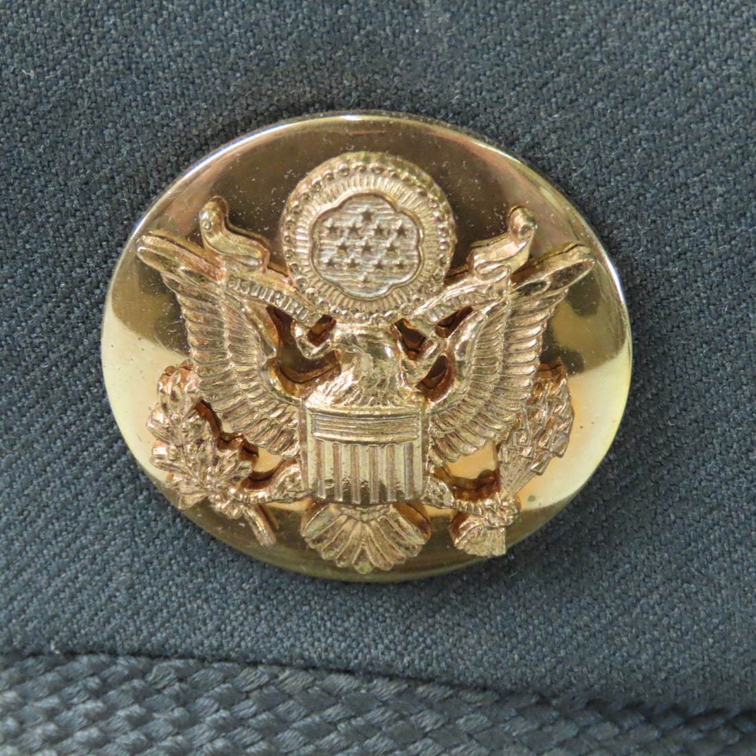 3 Vintage US Army & Navy Enlisted Visor Caps - 6