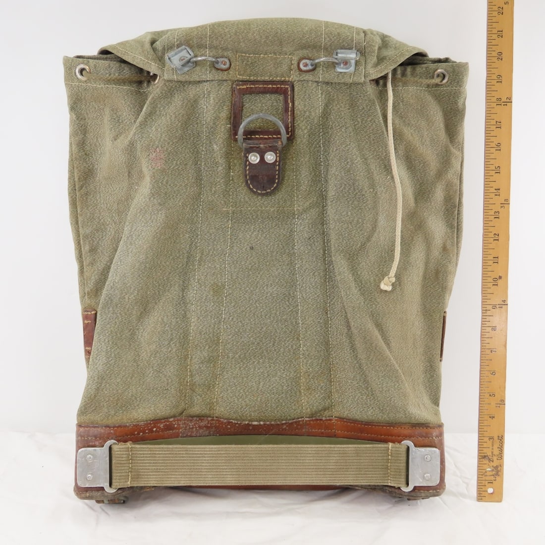 1960s Swiss Army Salt & Pepper Backpack - 2