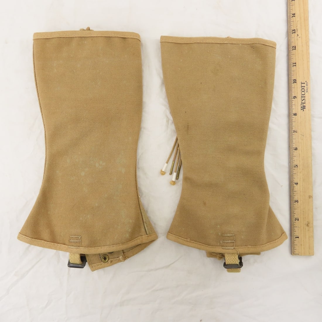 US Army Spats & Vietnam Combat Boots - 12