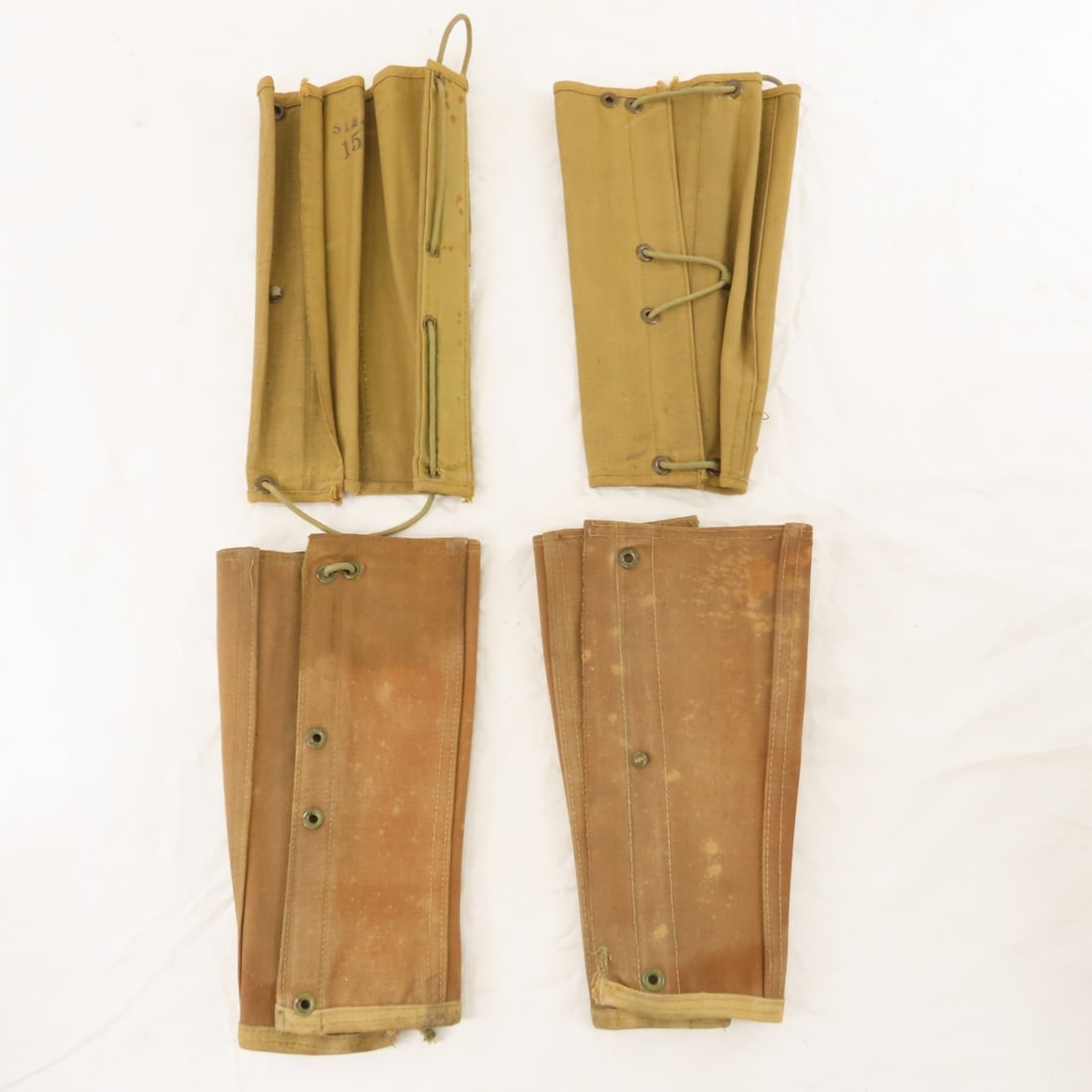 US Army Spats & Vietnam Combat Boots - 14