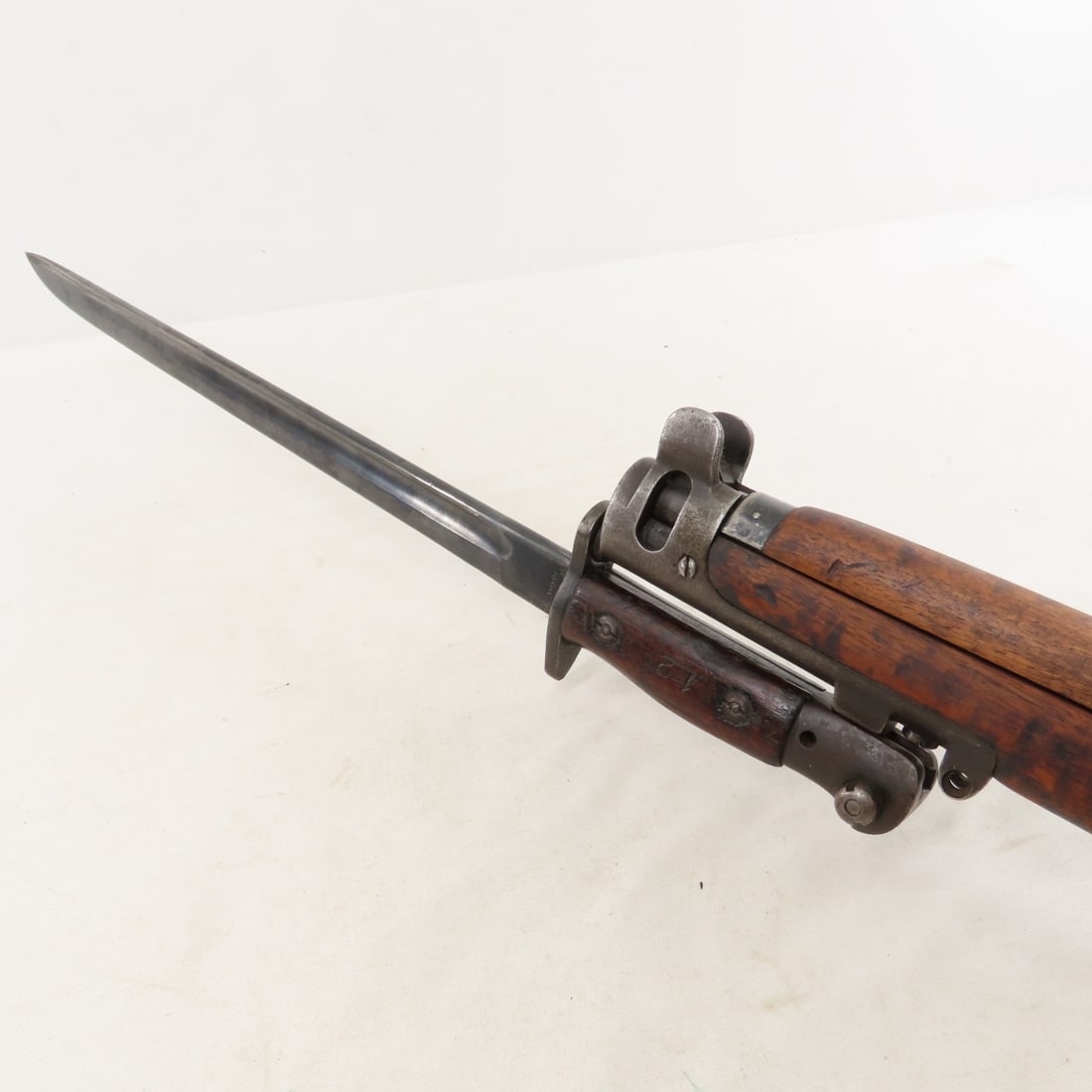 Enfield SMLE BSA SRG .303 Rifle with Bayonet - 10