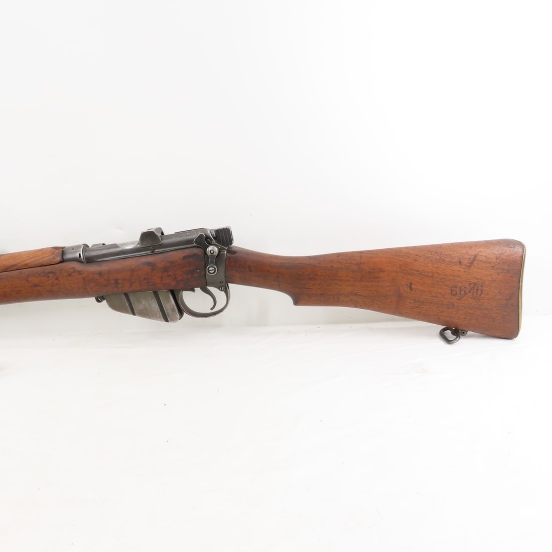 Enfield SMLE BSA SRG .303 Rifle with Bayonet - 6