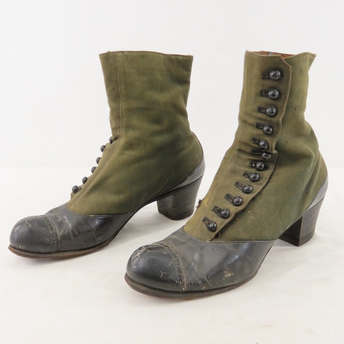 Victorian Military Style Womens Boots - 2
