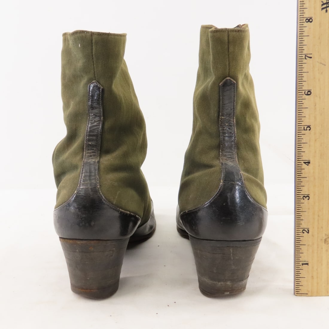 Victorian Military Style Womens Boots - 4